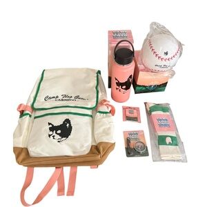 Camp flog knaw merch set  - White and Pink